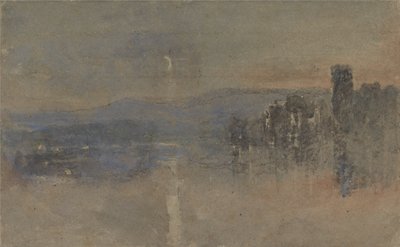 Moonlight Landscape by David Cox